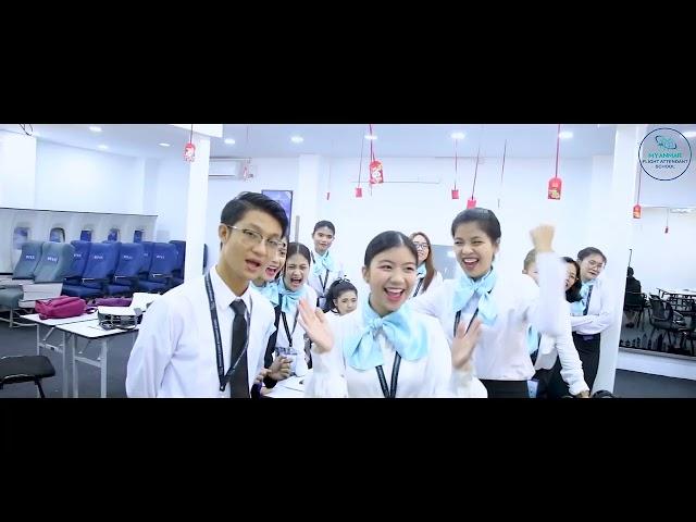 MFAS မှာစာသင်နည်း#mfas #flightattendant #training #cabincrew