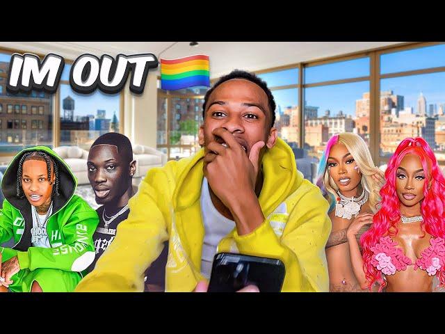 COMING OUT TO MY INFLUENCER FRIENDS TO GET THEIR REACTIONS!️‍ *MUST WATCH*