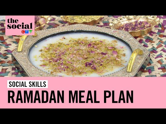 A Ramadan meal plan | The Social