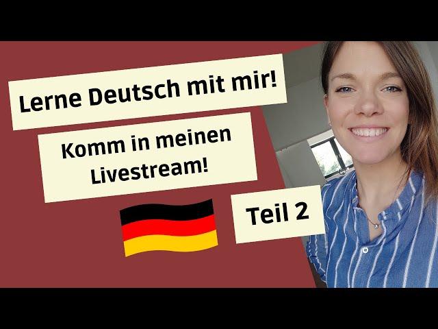 Lerne Deutsch mit mir! Tipps und Tricks für das Sprechen und Schreiben auf B-Niveau!