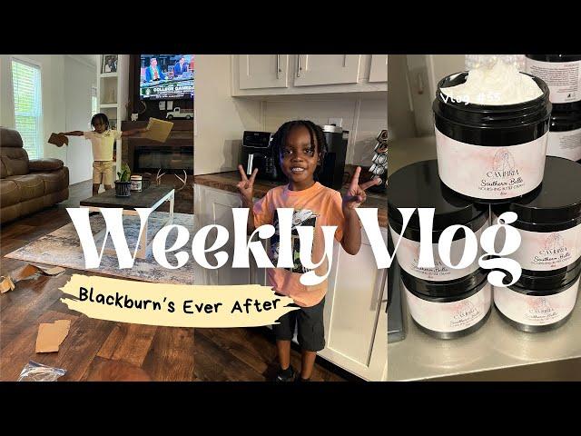 Weekly Vlog: Sick Week Recovery | Ayden's New Gift | Squirrel Shenanigans | BTS Cambria Rena Beauty