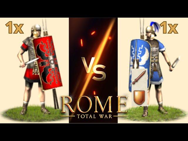 Are Principes More Cost Efficient Than Early Legionary Cohorts in OG Rome: Total War?