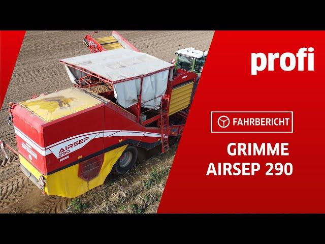 Potato harvester Grimme Airsep 290 | profi #drive report