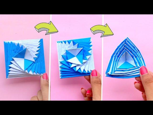 Paper toy antistress transformer / DIY easy paper crafts / Paper toy making idea