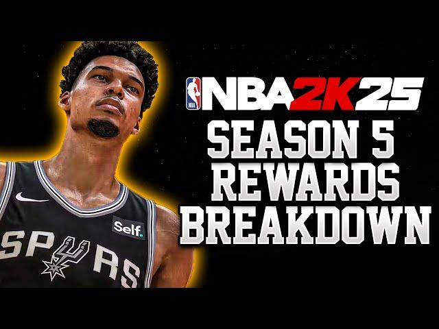 NBA 2K25 SEASON 5 REWARDS ARE HERE BUT ARE THEY WORTH IT?