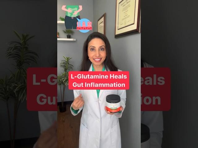 ️ Heal Gut Inflammation with L-Glutamine!  #shorts #guthealth