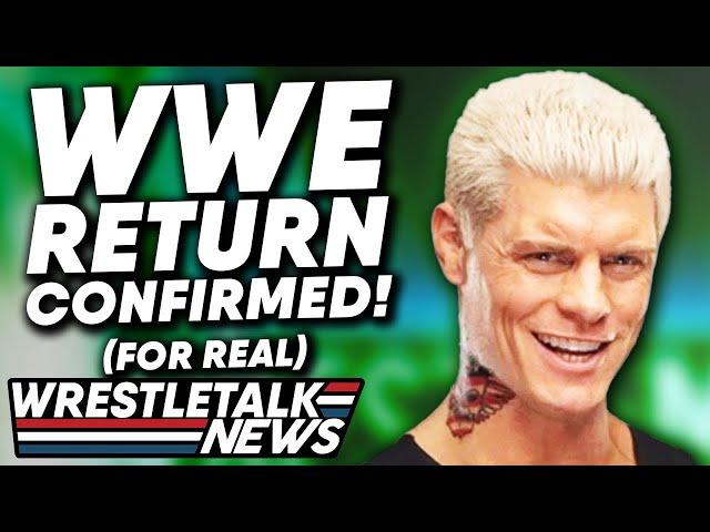 Cody Rhodes SIGNS With WWE! WrestleMania 38 CRISIS! WWE SmackDown & AEW Rampage Review | WrestleTalk