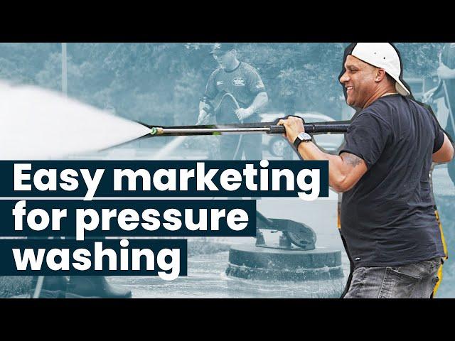 How to Get Pressure Washing Jobs (Tips for Promoting & Finding Customers)