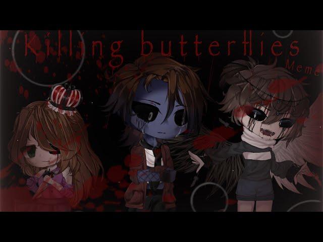  Killing butterflies  Meme  Afton kids  Fnaf 