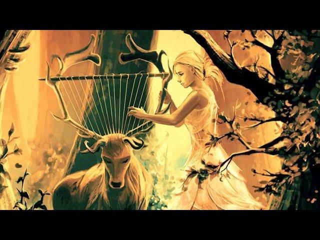 Nature Melody - Relaxing Fantasy Music (Celtic harp, flute, birds) | Danny Fortress