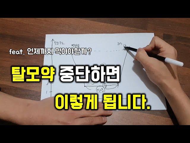 탈모약, 언제까지 먹는 게 가장 좋을까?  (feat. 탈모약 내성, 1년 중단후기)