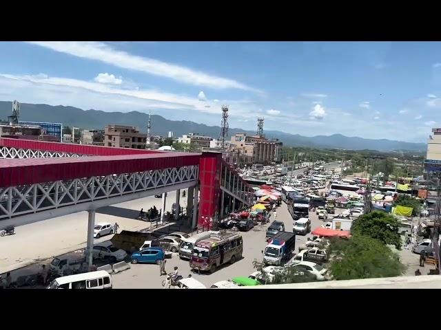 View Faizabad Rawalpindi from Islamabad Metro Bus 