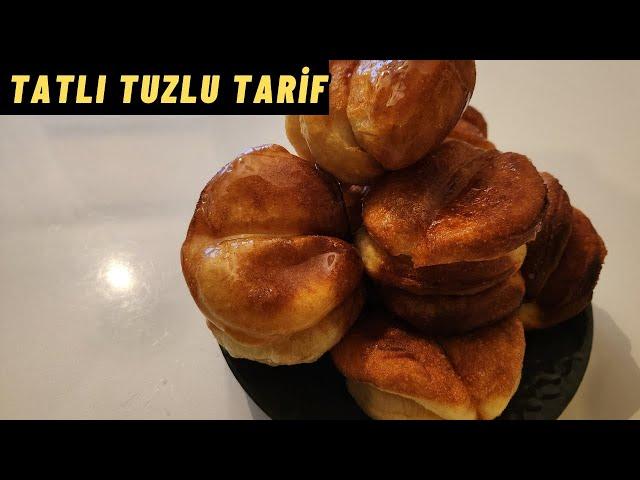 TATLI MI TUZLU MU  5 DAKİKADA İSTER PİŞİ TARİFİ İSTER ŞERBETLİ TATLI TARİFİ  BÖYLE KOLAYI YOK 
