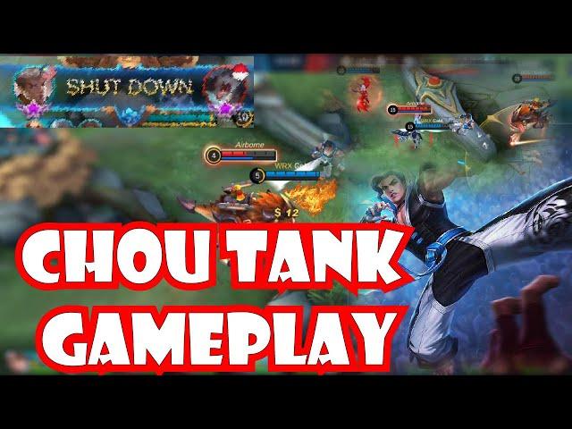 * CHOU TANK C̶o̶l̶d̶  *| WEARIX ESPORTS GAMEPLAY - Mobile Legends