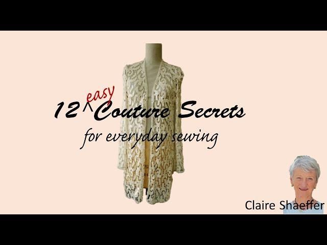 12 couture secrets