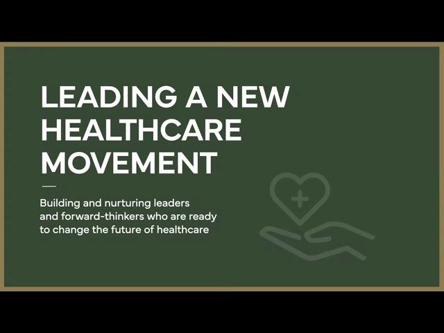 Leading a Healthcare Movement