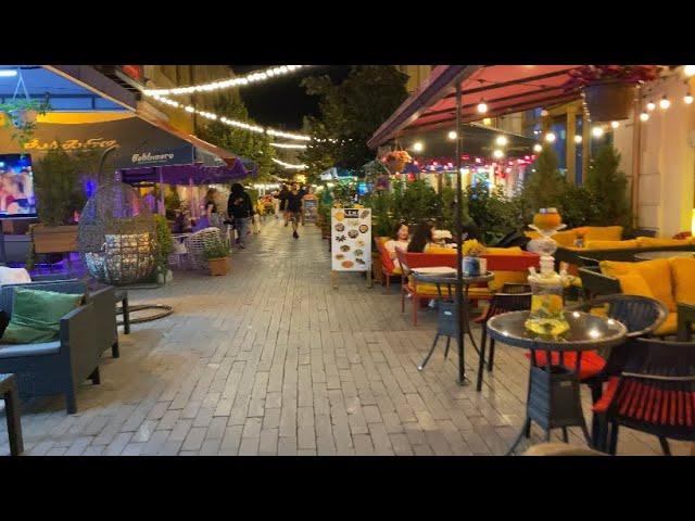 4k night walk tbilisi street[4K&60fps]David agmashenebeli avenue
