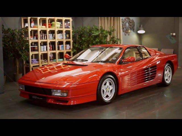 Detailing Ferrari Testarossa