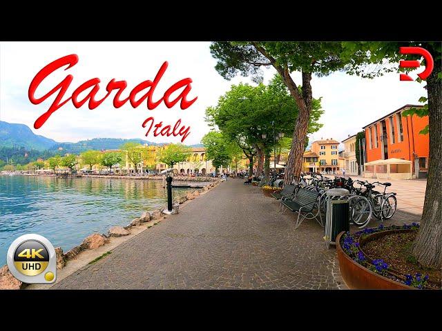 Garda - Italy | Garda By Lake Garda | Exploring The Town | 4K - [UHD]