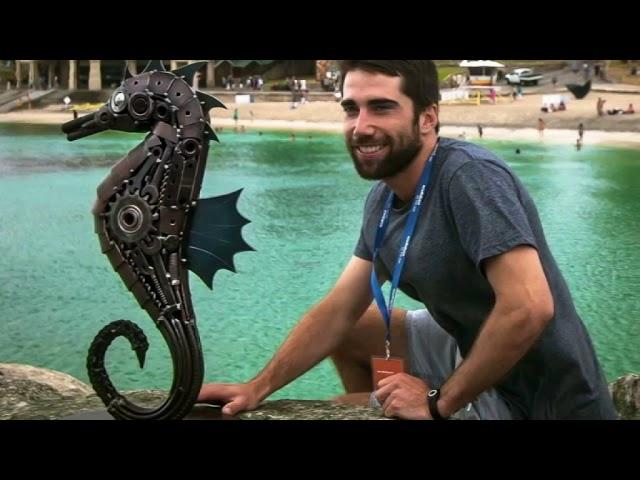 ABC Interview With Scrap Metal Artist Jordan Sprigg