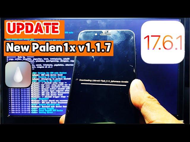 New Palen1x update v1.1.7: Jailbreak iOS 17.6.1 - iOS 15 | Palera1n-C LiveCD for Windows