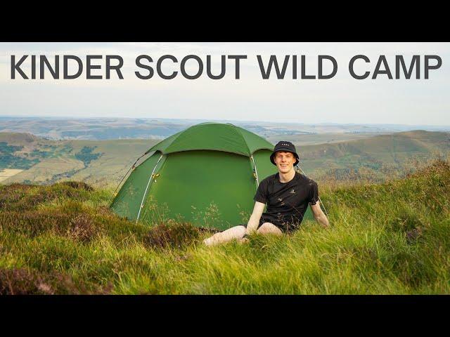 Kinder Scout Summer Wild Camp - Peak District