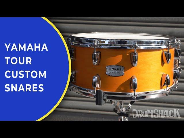 Yamaha Tour Custom Snares - Product Highlight | Drumshack London