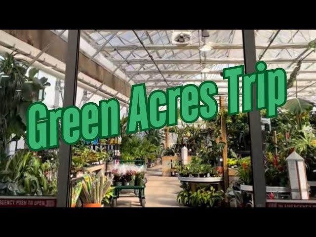 Houseplant shopping at Green Acres Nursery & Supply