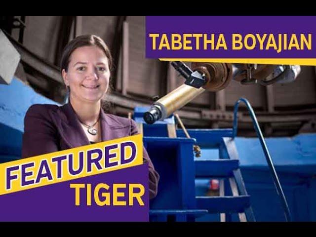 LSU Featured Tiger, Tabetha Boyajian discusses "Tabby's Star"