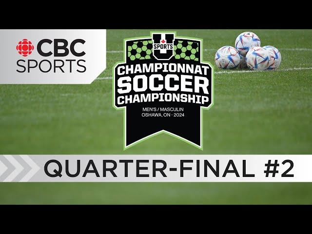 U Sports Men's Soccer Championship: Quarter-final - Mount Royal vs Montreal | #CBCSports