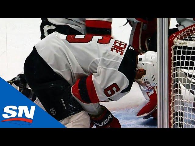 Andy Greene Bats Puck Out Of Mid-Air To Score Devils' Third Own Goal In Same Game