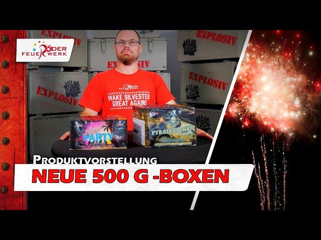 Pyratenschatz & 80er Party - Neuheiten 2024 von Röder Feuerwerk