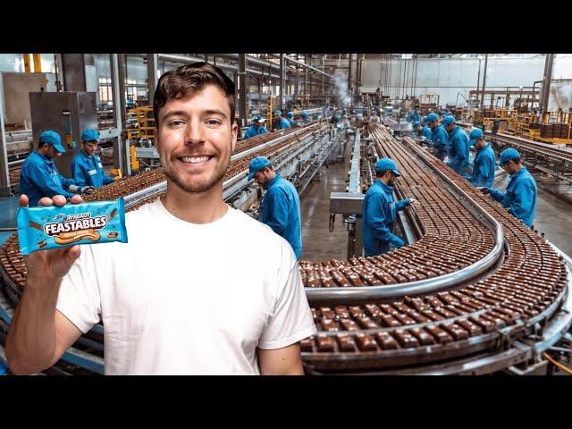 How Are MrBeast Feastables Made | Inside The Factory