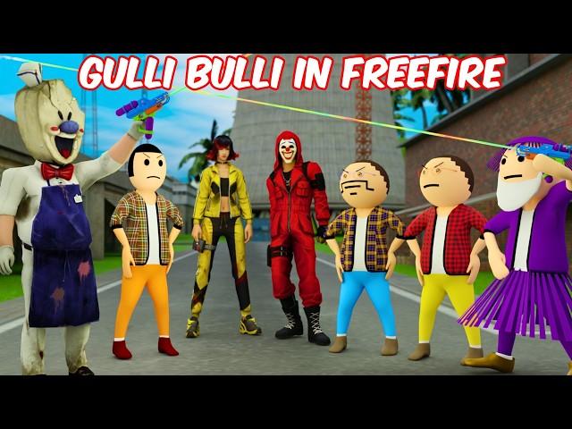 Gulli Bulli In FreeFire | Water Gun Challenge | Battle Royal | FreeFire | Gulli Bulli | MJH