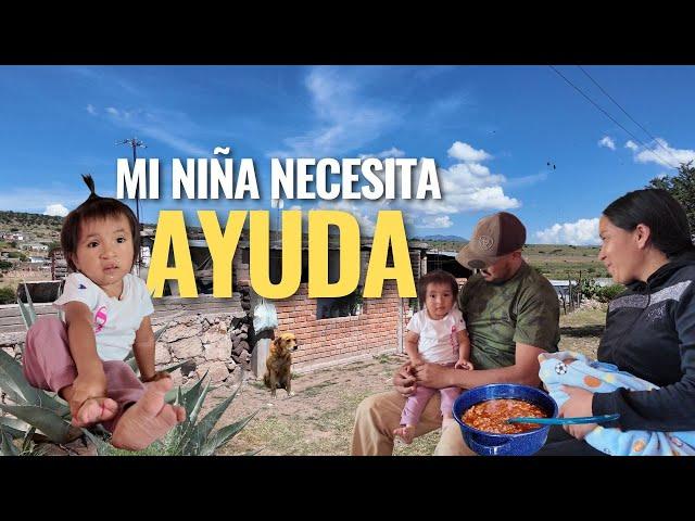 "SOMOS DE ESCASOS RECURSOS Y NUESTA NIÑA NECESITA VARIAS OPERACIONES"