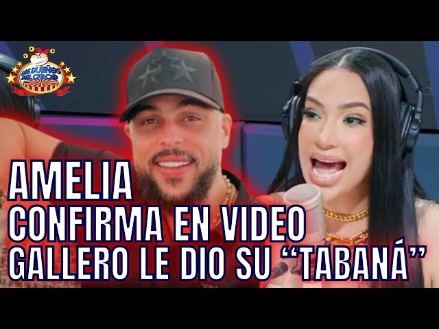 AMELIA CONFIRMA GALLERO LE DIO SU “TABANÁ”, LUEGO DE NEGAR GOLPE EN DISCOTECA