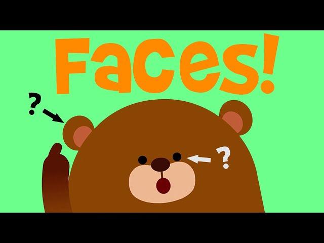 We All Have Faces  | Parts Of The Face Song | Wormhole Learning - Songs For Kids