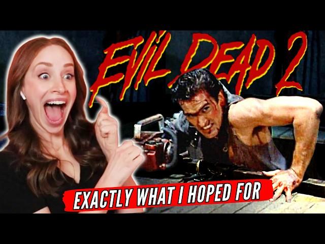 First Time Watching EVIL DEAD 2 Reaction... JUST WHAT I HOPED FOR