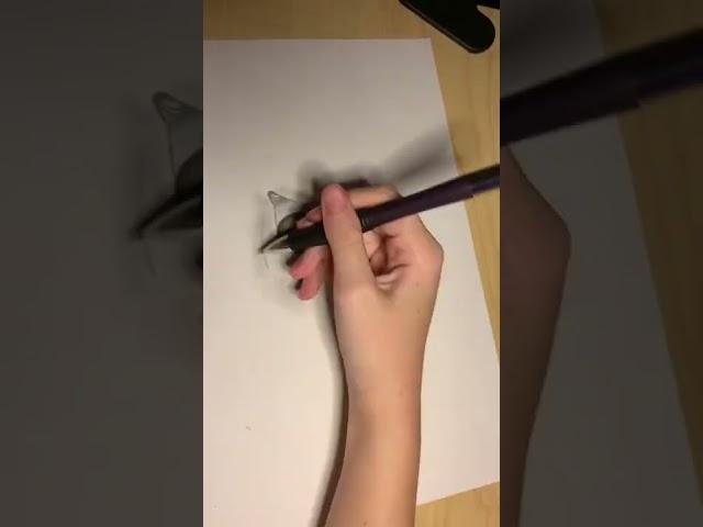 Drawing an eye @RapidFireArt #shorts