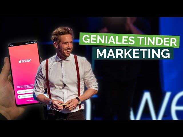 Keynote Speaker Felix Thönnessen bei GEDANKENTanken - Tinder Ausschnitt