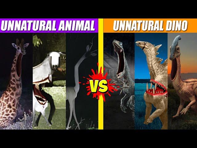 Unnatural Animals vs Unnatural Dino Battles | SPORE