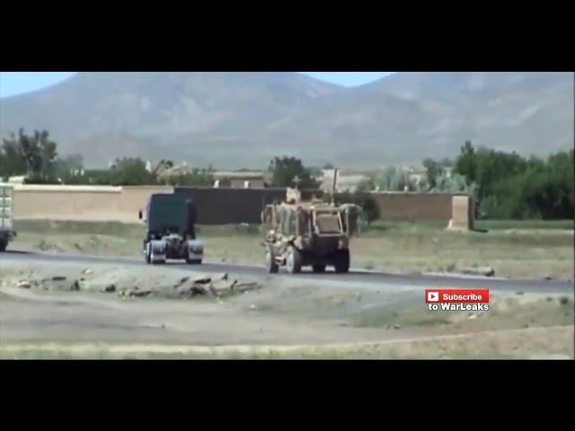 US ARMY CONVOY BLOWN UP BY (IED) BOMB IN IRAQ !!!