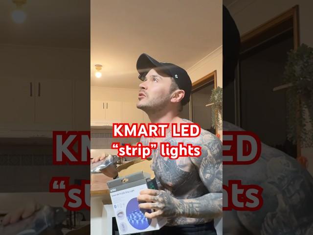 Kmart your “strip” lights are to dance for ‍ #kmartfinds #kmartaustralia #magicmike