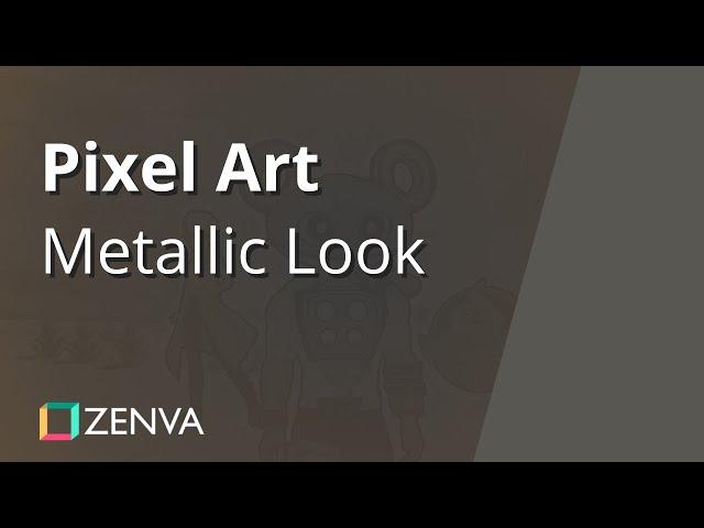 How to Make Pixel Art LOOK Metallic