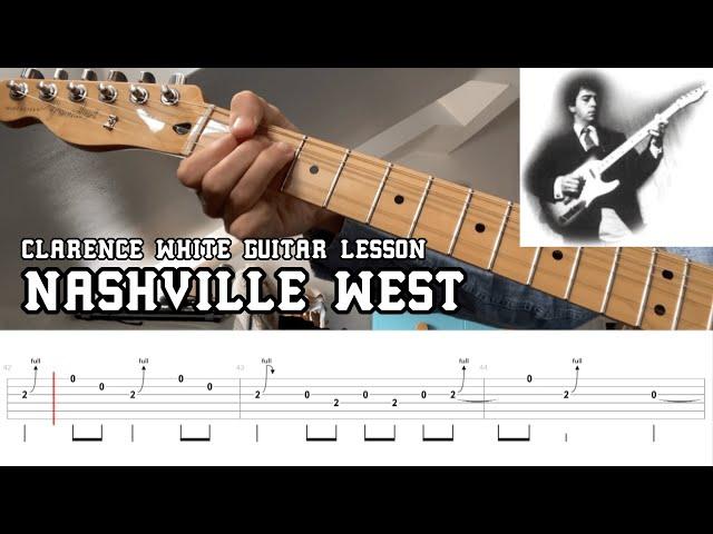 Nashville West - Clarence White Guitar Lesson