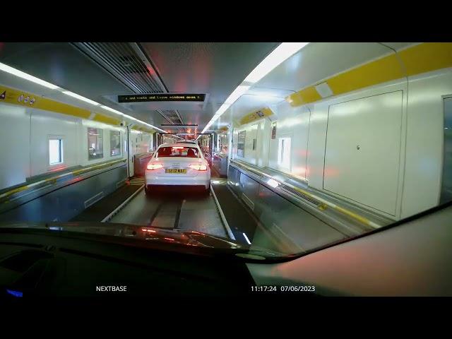 Taking Eurotunnel... Le Shuttle - June 2023