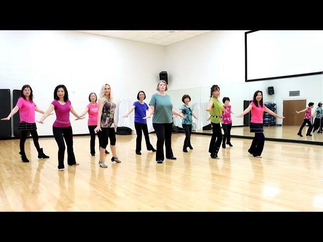 Burning Down - Line Dance (Dance & Teach in English & 中文)