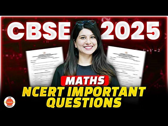 NCERT Important Questions | Class 12 CBSE 2025 | Namrata Ma'am