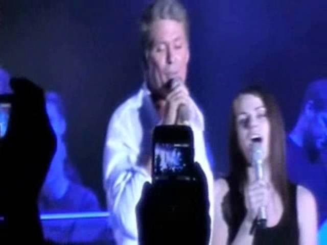 David Hasselhoff  -  "Wir Zwei Allein (Heut´ Nacht)"  live 2011