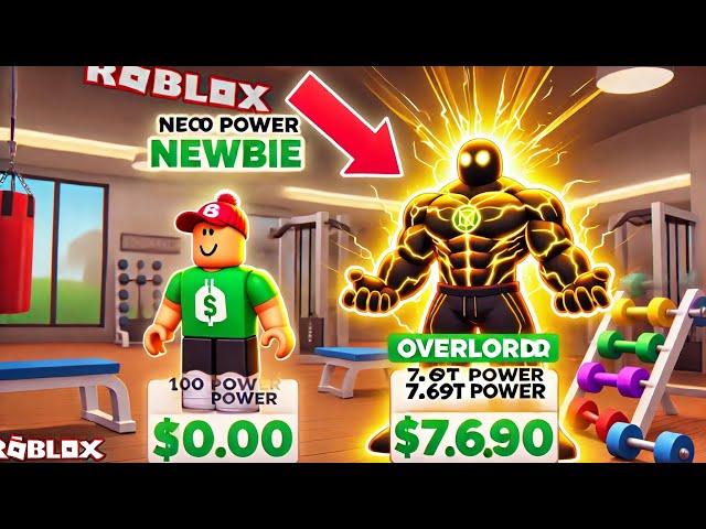 From Newbie to Overlord: Epic Power Transformation in Roblox Gym League!